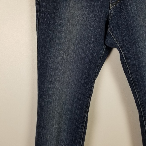 Highway Boot Leg Mid-Rise Distressed Jeans - Picture 7 of 8